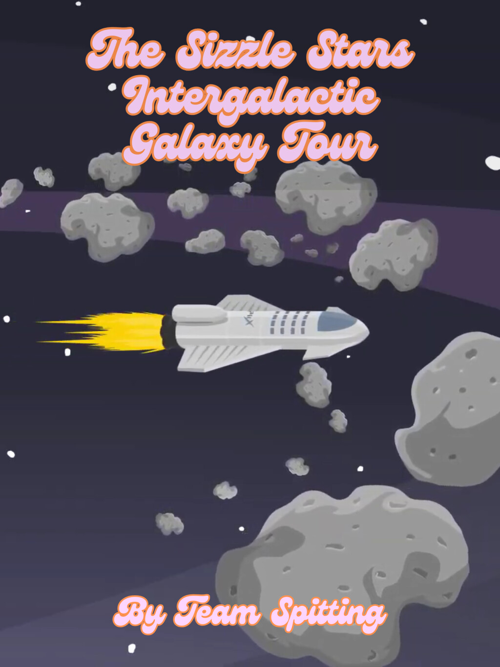 Filmposter for The Sizzle Stars Intergalactic Galaxy Tour